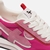 Tamaris Sneakers roze Textiel