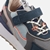 Barst! Sneakers blauw Leer