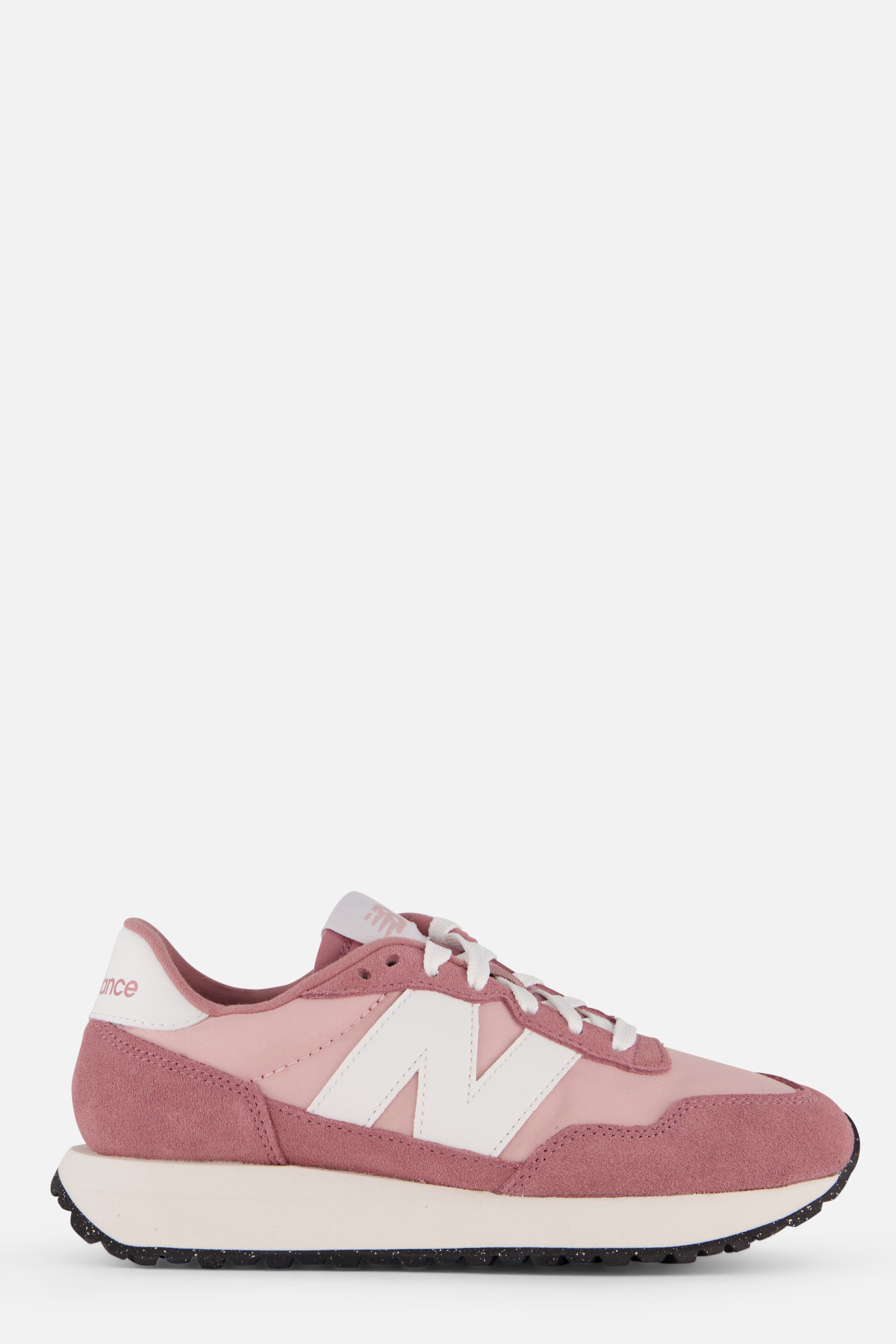 new balance new balance 237 running sneakers roze suede